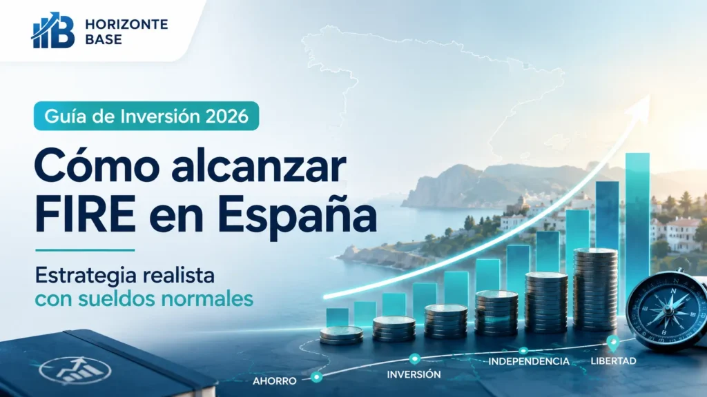 Cómo alcanzar FIRE en España 2026 estrategia realista con ahorro inversión independencia financiera y sueldos normales